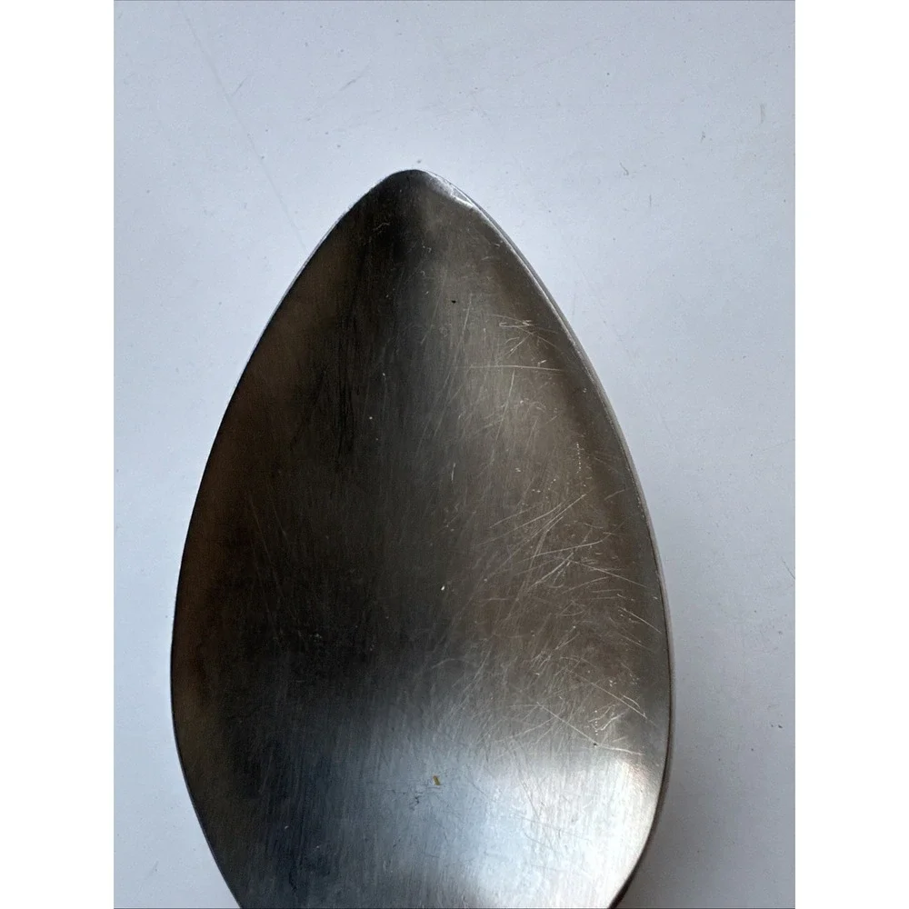 Oneida Craft Surf Maid Cabana Stainless Serving Spoon Flatware‎